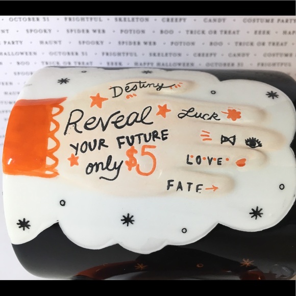 Halloween Palm Reading Mug Reveal Your Future - Picture 5 of 7